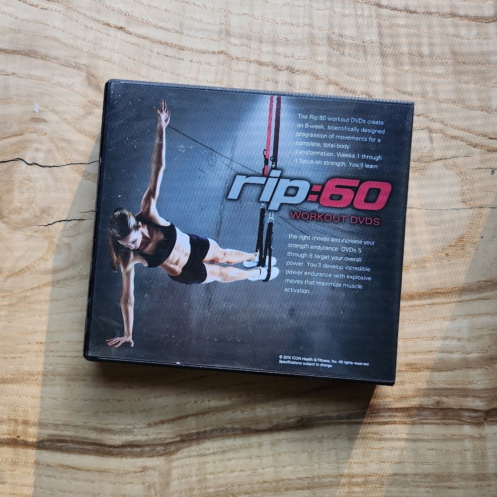 Rip:60 Workout DVDs and Rip 60 Suspension Trainer - Picture 9 of 10